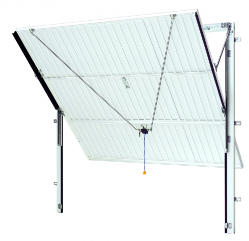 Up and Over Canopy door with steel frame